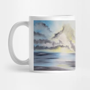 Light the Sky, Coastal Sunset, Blue Sunset, coastal living, coastal decor, beach decor, beach vibes, beach cottage Mug